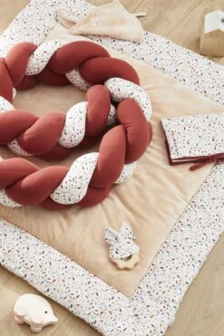 Tresse Décorative Multi-usages Terrazzo/tomette – Portofino -Bbandco 10599 Tresse decorative multi usages terrazzotomette Portofino Tours de lit et tresses decoratives par BBCo