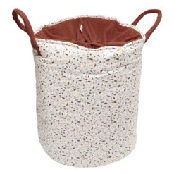 Maxi Panier De Rangement à Anses Imp. Terrazzo – Portofino