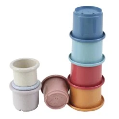 Gobelets à Empiler En Paille De Blé Recyclée