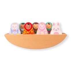 Bateau En Bois Woodlies (+ 7 Personnages) – Petits Amis
