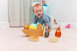 Bateau En Bois Woodlies (+ 7 Personnages) – Animaux De La Forêt -Bbandco 11309 Bateau en bois Woodlies 7 personnages Animaux de la foret Jouets par Rosa Bo