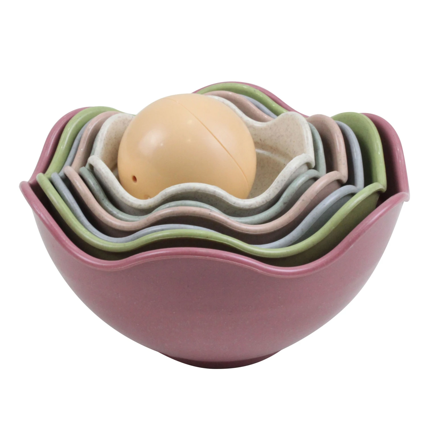 Jouet à Empiler En Matière Recyclée 2 Jouet à Empiler En Matière Recyclée – Image 2