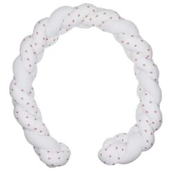 Tresse Décorative Multi-usages Blanc/ Coeurs Rouge – Mon Petit Cœur