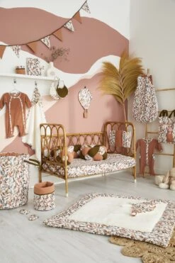 Tresse Décorative Multi-usages Feuillages/ Cassonade – Caramel Forest -Bbandco 12380 Tresse decorative multi usages feuillages cassonade Caramel Forest Tours de lit et tresses decoratives par BBCo