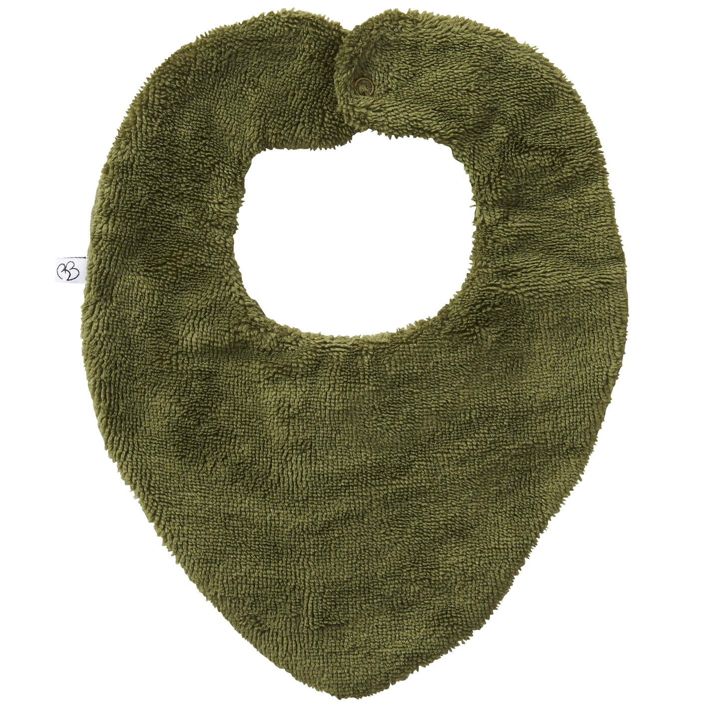 Bavoir-bandana Réversible En Bambou Et Gaze Fougère 2 Bavoir-bandana Réversible En Bambou Et Gaze Fougère – Image 2