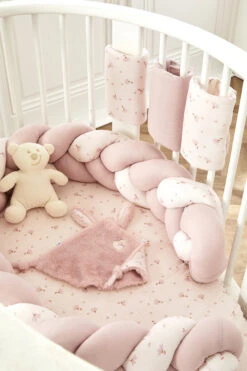 Tour De Lit Modulable & Respirant (10 éléments) – Lovely Blossom -Bbandco 3662159042804 6