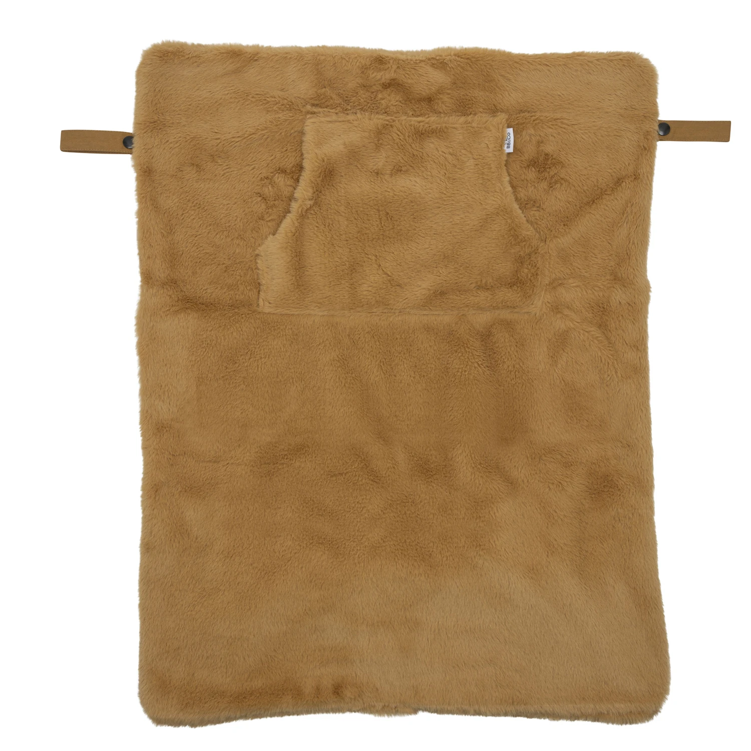 Couverture Nomade Fausse Fourrure Angora – Noisette 1 Couverture Nomade Fausse Fourrure Angora – Noisette