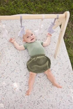 Tapis De Jeu Lavable En Vinyle Petits Lapins -Bbandco 389A8298s