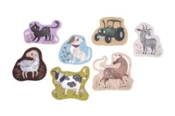 Set De 7 Puzzles – Animaux De La Ferme -Bbandco 5712804027736 4