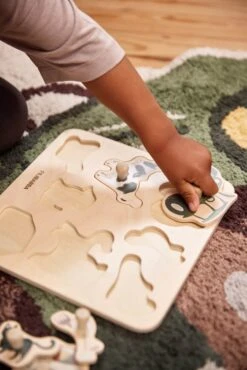 Puzzle En Bois – A La Ferme -Bbandco 5712804027781 3