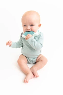 Bavoir-bandana Avec Embout De Dentition Imp. Safari -Bbandco 5Z1A0669s