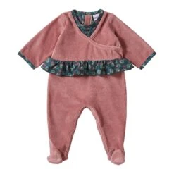 Dors-bien Velours Rose – Vintage Flowers – 12 Mois