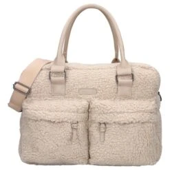 Sac à Langer (avec Matelas à Langer) Hello Little One Sherpa Beige Par Kidzroom -Bbandco 8712645303164 2 1