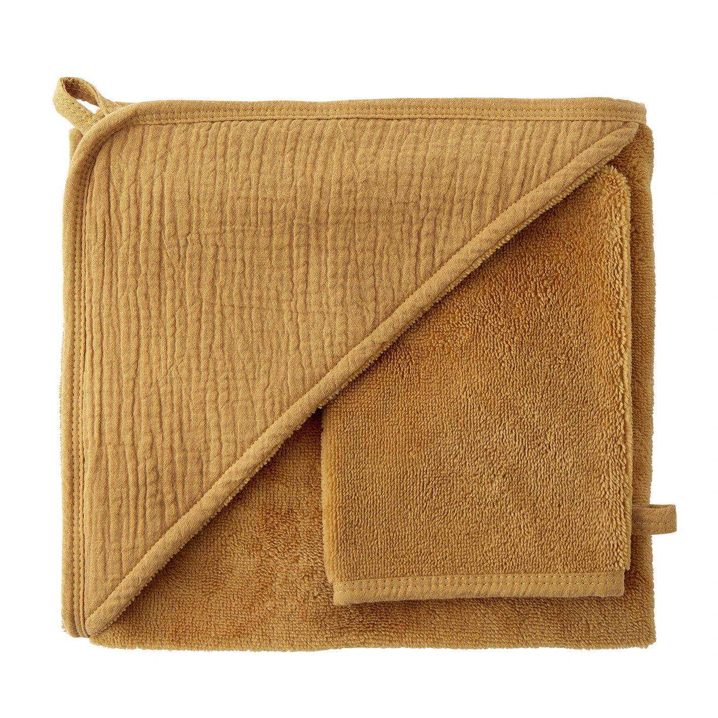 Cape De Bain + Gant En Bambou & Gaze Noisette – Mix & Match 1 Cape De Bain + Gant En Bambou & Gaze Noisette – Mix & Match