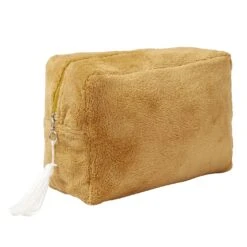 Trousse De Toilette En éponge Bambou Noisette