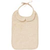 Grand Bavoir Bambou Et Gaze De Coton Biscuit