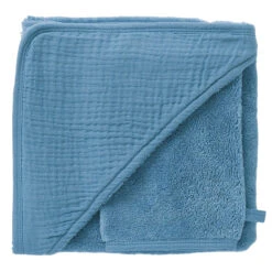 Cape De Bain + Gant En Bambou & Gaze Pierre Bleue – Mix & Match
