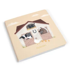 Livre Bébé – A La Ferme