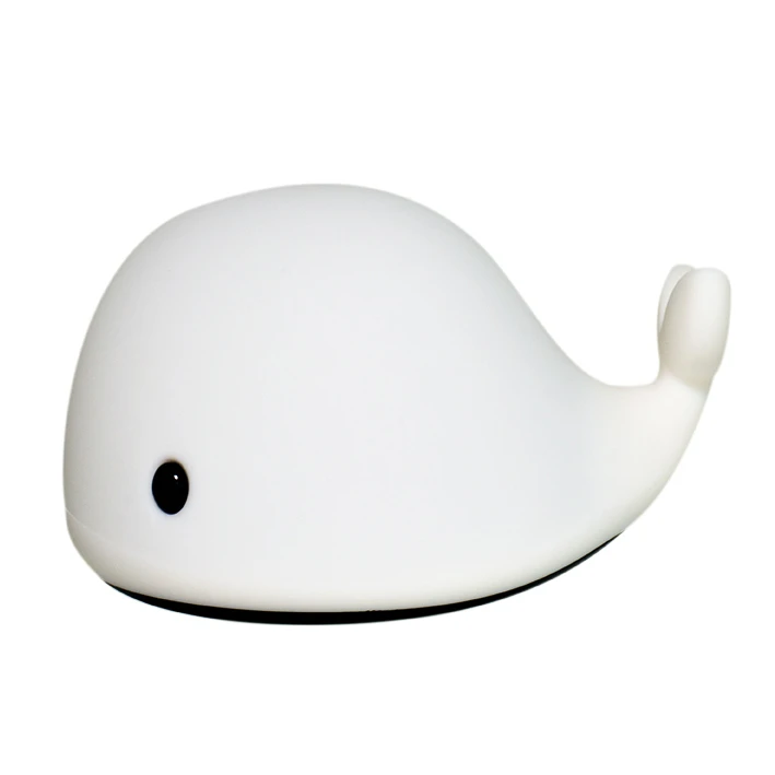 Mini Lampe LED Silicone – Christian La Baleine 1 Mini Lampe LED Silicone – Christian La Baleine
