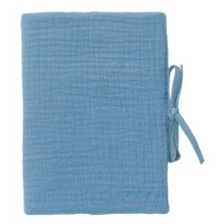 Protège-carnet De Santé Gaze De Coton Pierre Bleue – Mix & Match