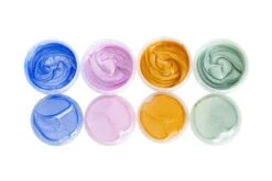 Peinture Aux Doigts Nat & Vegan CRISTAL – Coffret “Mika” (assort. 4 Pots) -Bbandco neogrun 50106 Kristall Fingerfarben Mika Set Becher3 scaled 1